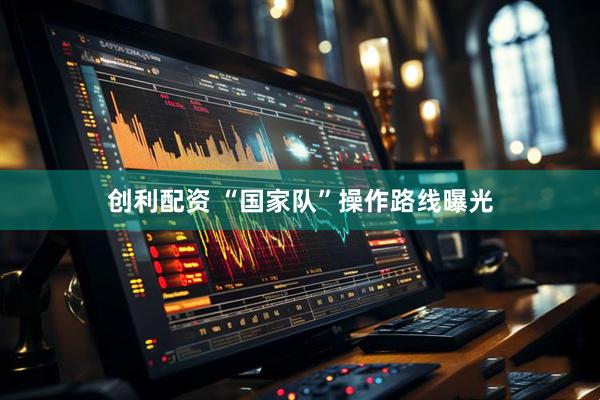 创利配资 “国家队”操作路线曝光